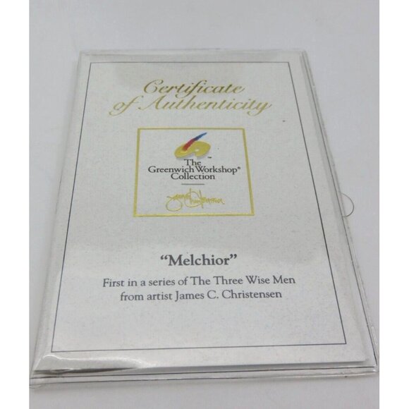 The Greenwich Workshop "Melchior" Figurine By James C. Christensen - Picture 4 of 10